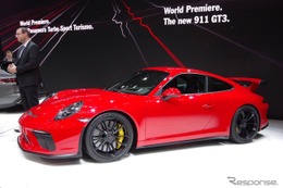 【ジュネーブモーターショー2017】ポルシェ 911 GT3、6速MTが復活 画像