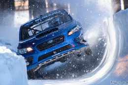 氷に激突!! スバル WRX STI、ボブスレーコースを暴走でスゴイ耐久性を証明！【動画】 画像