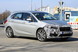 新LEDヘッドライト採用で顔が変わる!? BMW 2シリーズ アクティブツアラーに改良新型 画像