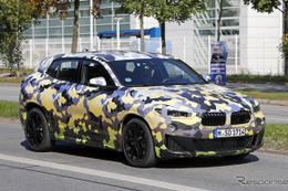 BMW X2 に高性能「M35i」、迷彩ボディでミュンヘンに出現 画像