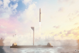 東京-NYを37分！テスラ「スペースX」社、未来の高速移動ロケットを公開【動画】 画像