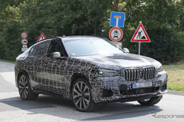 BMW X6 新型、輸送中の生産型プロトタイプを初スクープ 画像