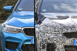 BMWのスーパーセダン『M5』が大幅改良へ、新旧モデルの違いは 画像
