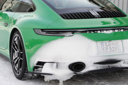 クリアテールレンズがカッコよすぎ…ポルシェ 911 GTS 新型、全部見えた 画像