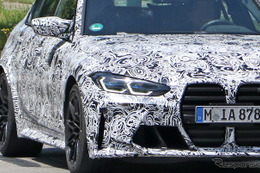 BMW M3セダン 新型にも「巨大グリル」を確認！市販型デザインくっきりと 画像