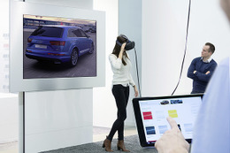 【CES16】アウディ、VR エクスペリエンス発表…販売店に導入へ 画像