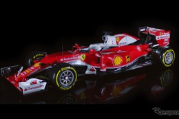 【F1】フェラーリ、2016年型マシン「SF16-H」を発表…赤と白のカラーリングに 画像