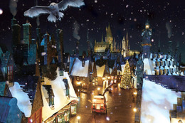 【USJ】魔法使いの村がクリスマス一色！ハリー・ポッターの世界で特別なホリデー始まる 画像