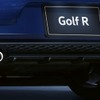 VW ゴルフR クロームデュアルツインエキゾーストパイプ