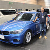 「BMW・320 GT」（製作ショップ：カーオーディオクラブ、オーナー：金子眞也さん）。