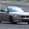 BMW 3シリーズ ツーリング 新型スクープ写真