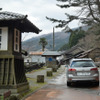 大河ドラマ「麒麟がゆく」にも出てきた鯖街道の古い宿場町、熊川宿にて。