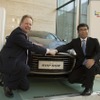 市販EVの共同開発で合意したアストンマーティンと中国LeEco社