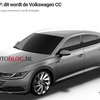 フォルクスワーゲン CC 後継車の画像をリークしたオランダ『AUTO BLOG.NL』