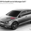 改良新型VWゴルフの画像をリークしたオランダ『AUTO BLOG.NL』