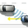 VW ゴルフ GTI クラブスポーツ ストリート エディション ブラインドスポット ディテクション（後方死角検知機能）イメージイラスト