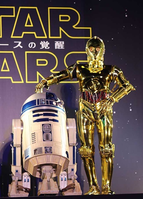 R2-D2＆C-3PO／『スター・ウォーズ／フォースの覚醒』公開記念東京スカイツリー点灯式