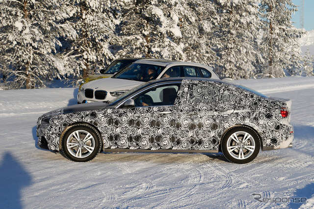 BMW 2シリーズ グランクーペ スクープ写真