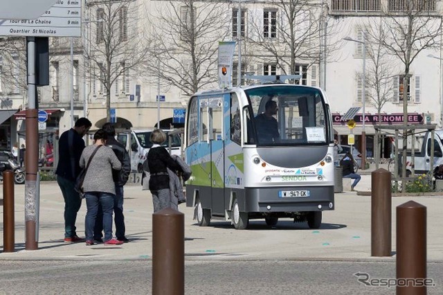 “CityMobile2”の実証実験が[進むフランス／ラ・ロシェルの例