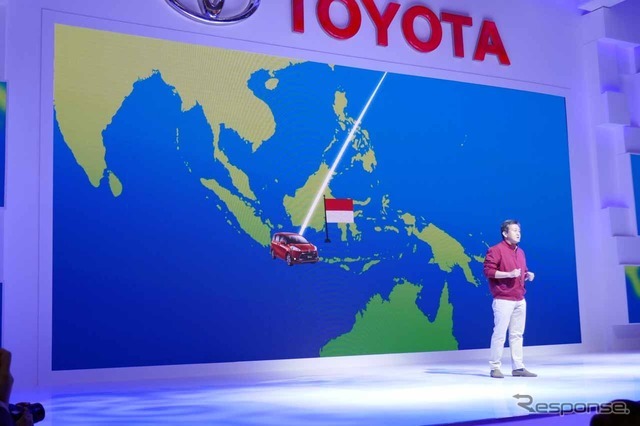 新型「シエンタ」は、日本に続いて世界で二番目にインドネシアに投入される