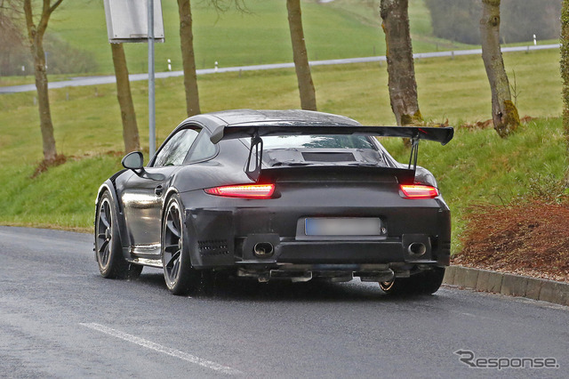 ポルシェ 911 GT3 RS4.2 スクープ写真