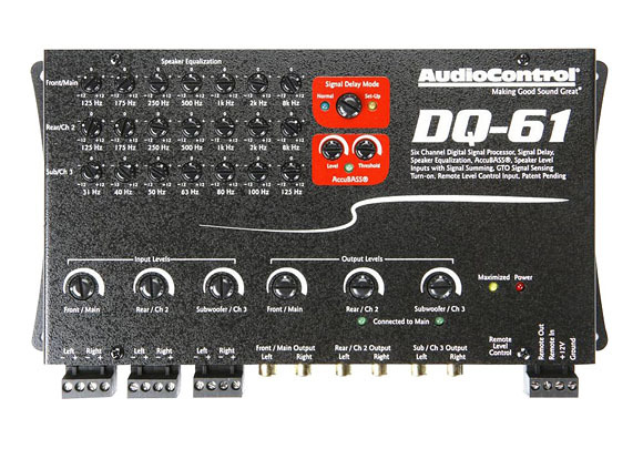 Audio Controlから6chデジタルシグナルプロセッサー「DQ-61」発売