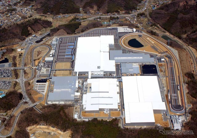 95万平方メートル、東京ドーム約20個分の広大な敷地を持つ埼玉製作所寄居工場