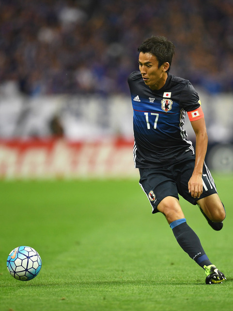 サッカー日本代表の長谷部誠 参考画像（2016年9月1日）