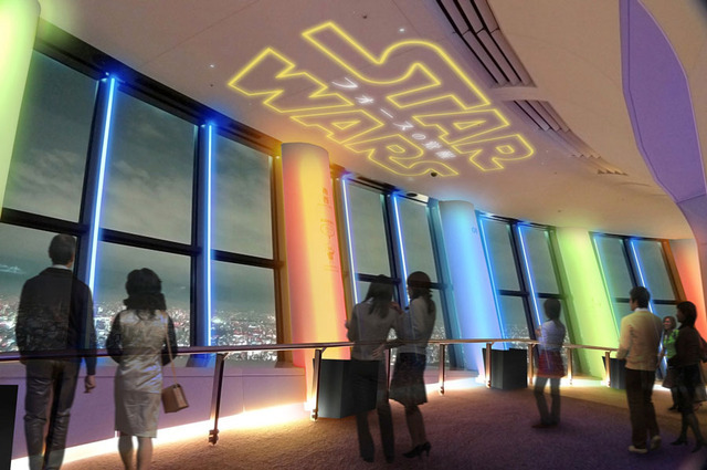 東京スカイツリー天望回廊装飾 - (C) TOKYO-SKYTREE  - (C) 2015 Lucasfilm Ltd. & TM. All Rights Reserved.※画像はイメージです