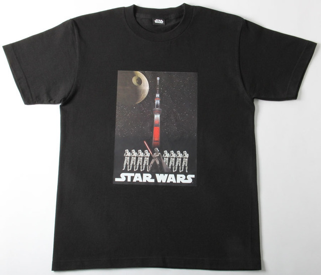 SW/TS Tシャツ Dark side - (C) TOKYO-SKYTREE  - (C) 2015 Lucasfilm Ltd. & TM. All Rights Reserved.