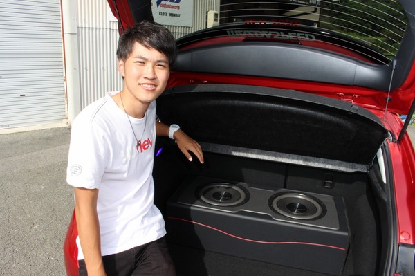 car audio newcomer！ U-23 マツダ アクセラ（オーナー：西川拓実さん