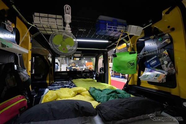 早くもホンダ N Van のキャンピングカーが登場 東京キャンピングカーショー18 4枚目の写真 画像 Push On Mycar Life 早くもホンダ N Van のキャンピングカーが登場 東京キャンピングカーショー18 4枚目の写真 画像 Push On Mycar Life