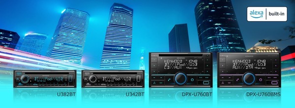 KENWOODが2022年最新型・Bluetooth搭載カーオーディオ・レシーバー4