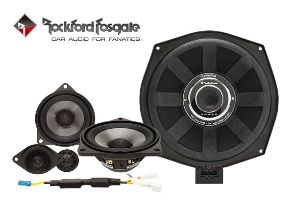 米ブランド『Rockford Fosgate』からBMWにジャストフィットする専用