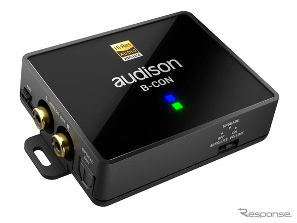 audison B-CON Hi-Res Bluetoothレシーバー LDAC対応で96kHz/24bit再生可能、audisonがハイレゾ対応Bluetooth