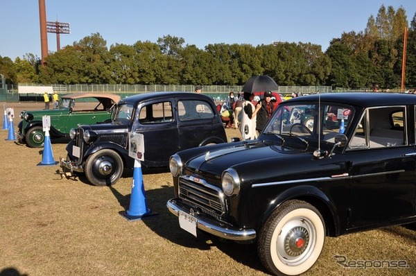 クラシックカーフェスティバルin北本きくまつり 16 芝生のグラウンドに旧車約160台が集結 4枚目の写真 画像 Push On Mycar Life