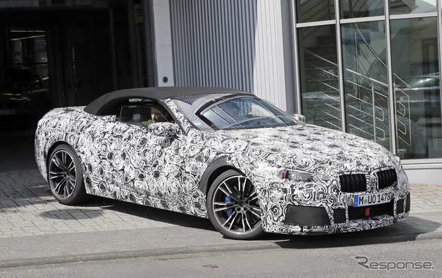 Bmw M8 V12エンジンを搭載か コンバーチブルの姿を確認 Push On Mycar Life