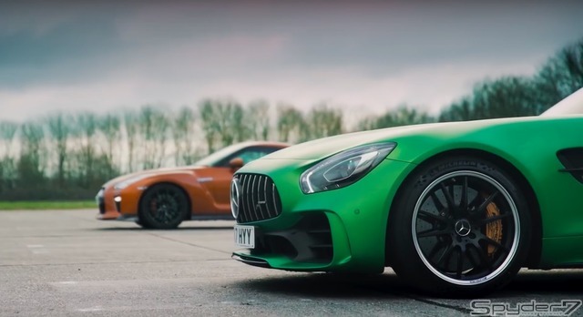 Gt R最強決定戦 メルセデス Vs 日産の勝者は 動画 Push On Mycar Life