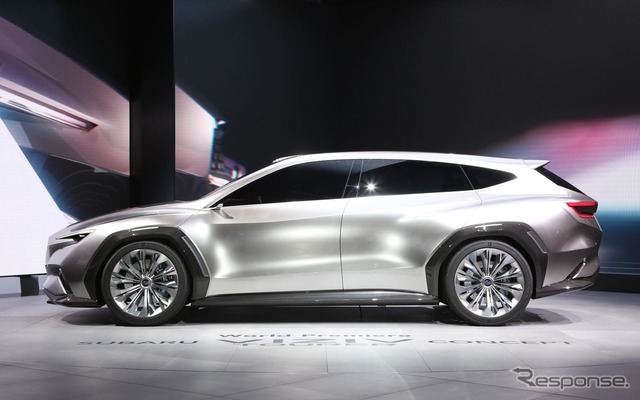 次期 レヴォーグ か スバル Vizivツアラー コンセプト ジュネーブモーターショー18詳細画像 Push On Mycar Life