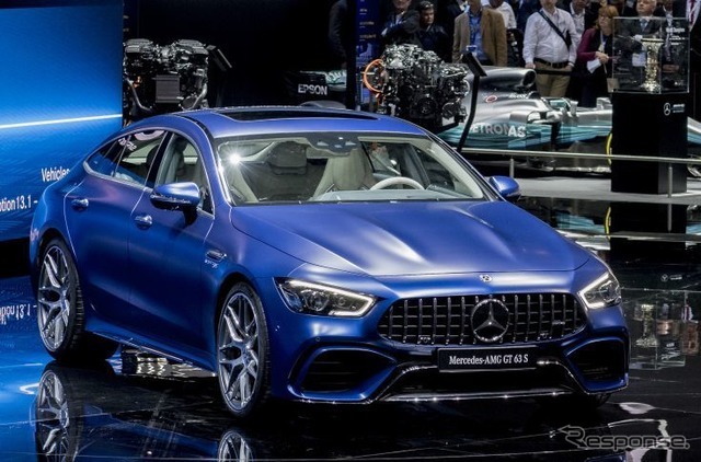 メルセデスamg Gtクーペ 部分自動運転も可能 ジュネーブモーターショー18 Push On Mycar Life