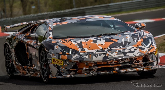 ランボルギーニ アヴェンタドール に頂点 Svj 8月に米国でワールドプレミアへ Push On Mycar Life