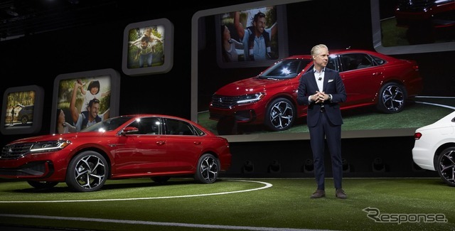 Vw パサート が アルテオン 風の表情に デトロイトモーターショー19 Push On Mycar Life Vw パサート が アルテオン 風の表情に デトロイトモーターショー19 Push On Mycar Life