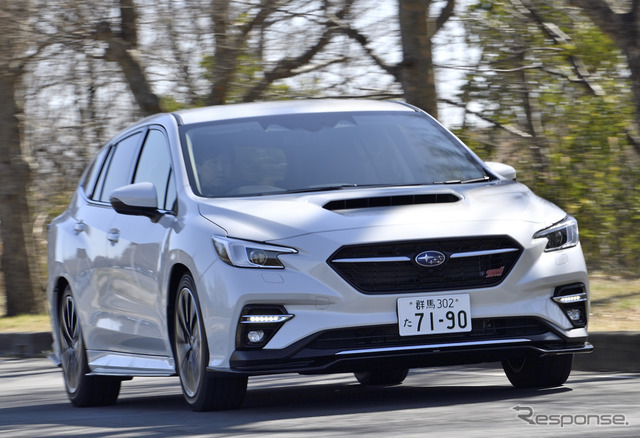 スバル レヴォーグ 新型試乗 異なる個性の Gt と Sti 購入時には 視界チェック を 渡辺陽一郎 Push On Mycar Life