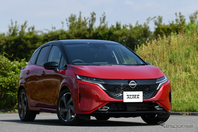 日産 ノートオーラ 3ナンバー化でパワーアップ デザインは上質を表現 詳細画像 Push On Mycar Life