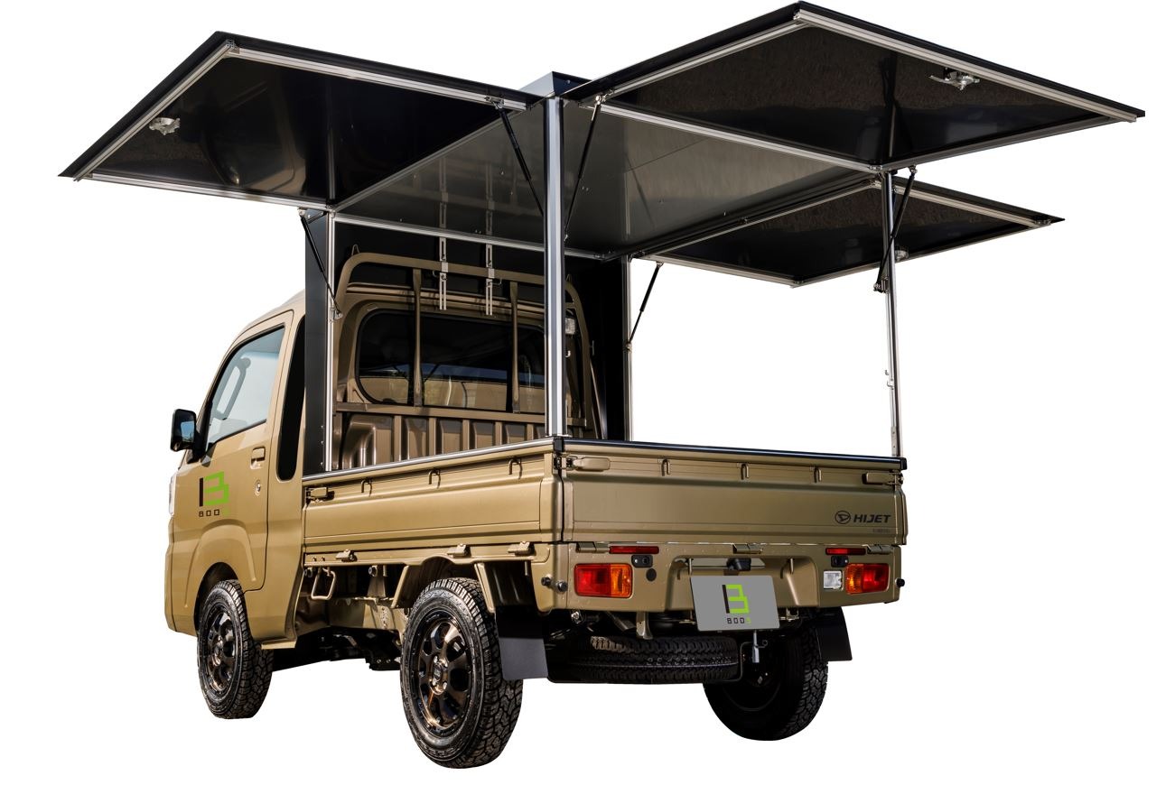 軽トラ積載用3面開きシェル Boo3 ブースリー が新発売 Push On Mycar Life 軽トラ積載用3面開きシェル Boo3 ブースリー が新発売 Push On Mycar Life