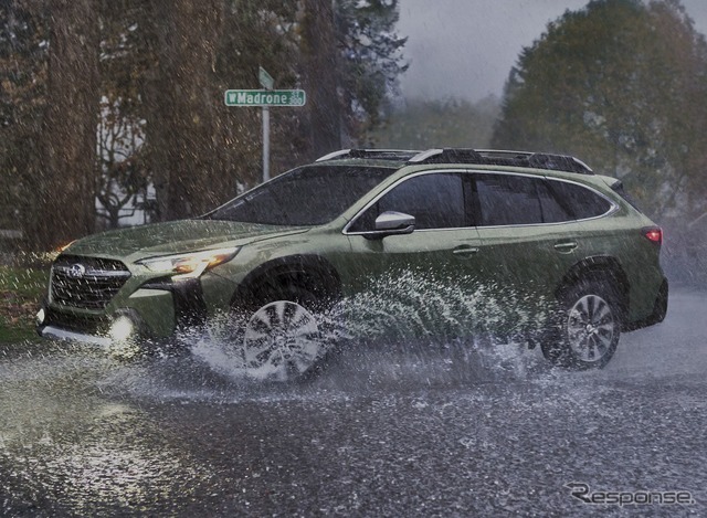 スバル アウトバック 改良新型 新フロントマスク採用 ニューヨークモーターショー22 Push On Mycar Life