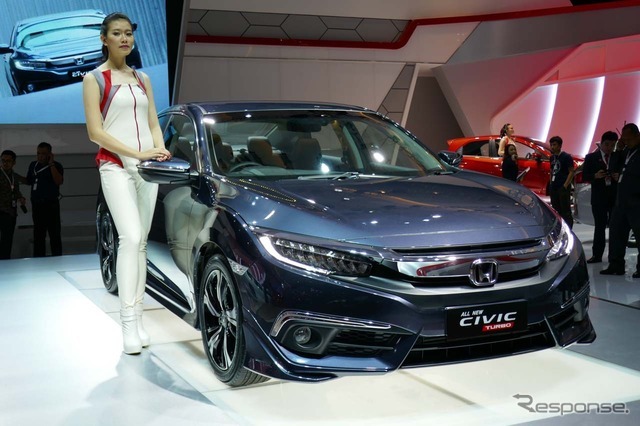ジャカルタモーターショー16 ホンダの新たな 高級車 シビック インドネシアでも販売開始 Push On Mycar Life