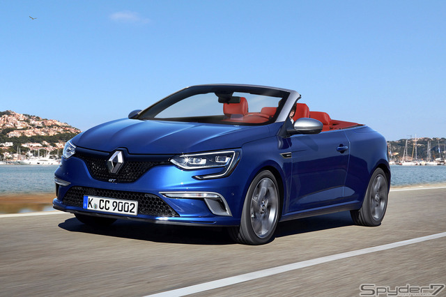 ルノー メガーヌcc次世代型 レンダリングcg独占公開 Push On Mycar Life