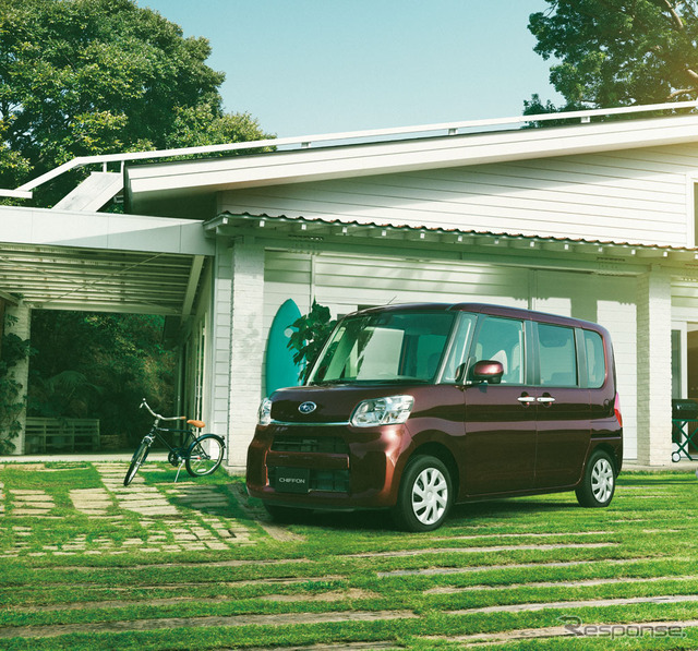 スバル 初のモアスペース軽自動車 シフォン 発売 タントoem Push On Mycar Life