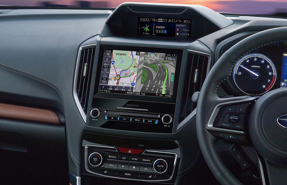 Subaru車専用 Diatone Sound Navi のビルトインモデルが刷新 その実力を解析 Push On Mycar Life